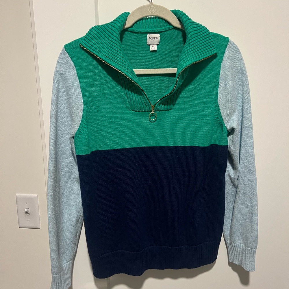 j crew sweater!
